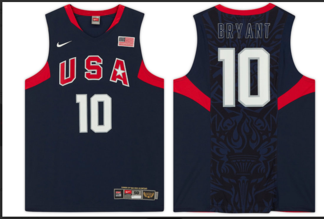 2025 Youth NBA USA #10 Bryant blue Nike jersey